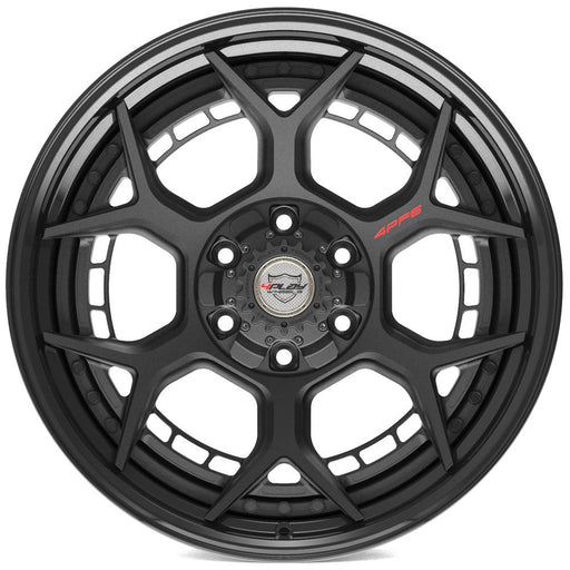 4PLAY-4PF6-Matte-Black-Center-and-Gloss-Black-Barrel-Black-20x9-106-wheels-rims-felger-FelgGiganten