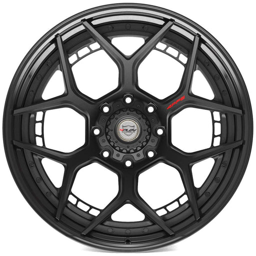 4PLAY-4PF6-Matte-Black-Center-and-Gloss-Black-Barrel-Black-24x14-124.1-wheels-rims-felger-FelgGiganten