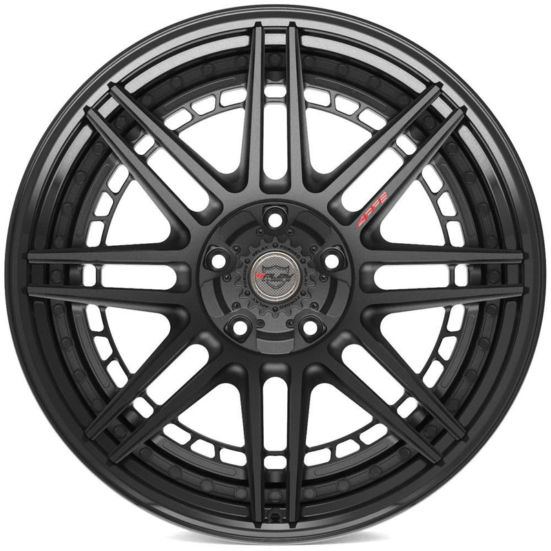 4PLAY-4PF8-Matte-Black-Center-and-Gloss-Black-Barrel-Black-22x10-87-wheels-rims-felger-FelgGiganten