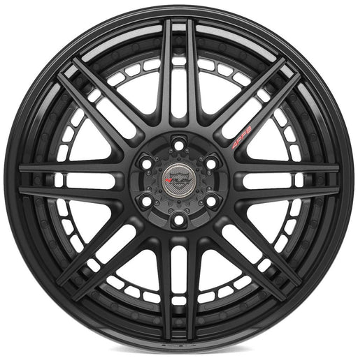 4PLAY-4PF8-Matte-Black-Center-and-Gloss-Black-Barrel-Black-22x10-106-wheels-rims-felger-FelgGiganten