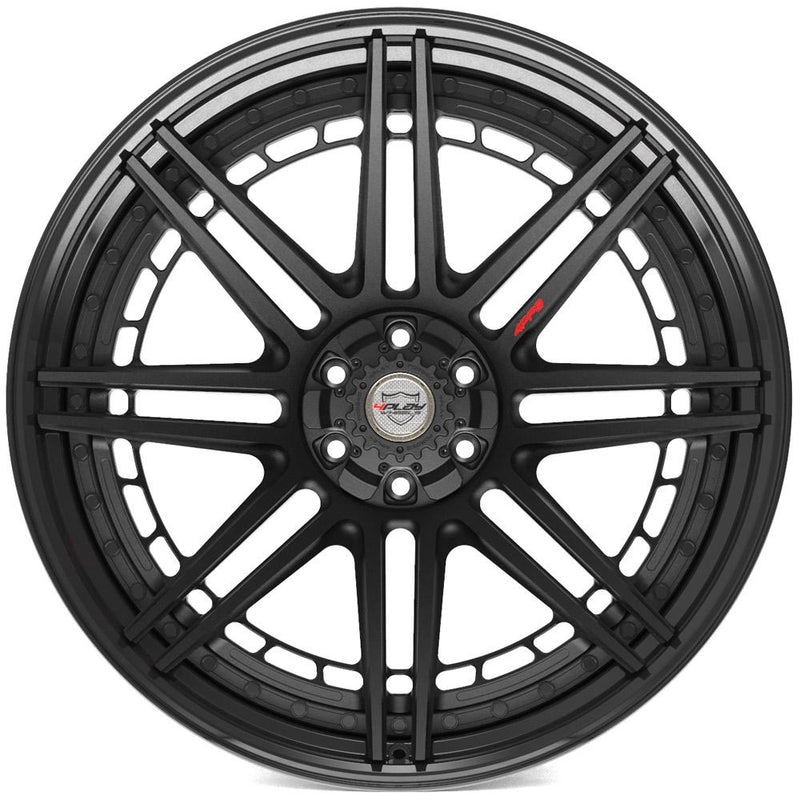 4PLAY-4PF8-Matte-Black-Center-and-Gloss-Black-Barrel-Black-24x14-106-wheels-rims-felger-FelgGiganten