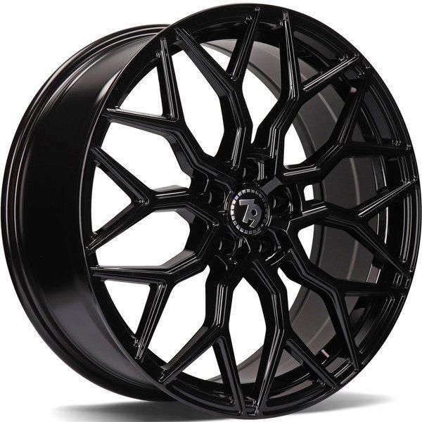 79Wheels-SV-K-Black-Glossy-Black-20x8-66.6-wheels-rims-felger-FelgGiganten
