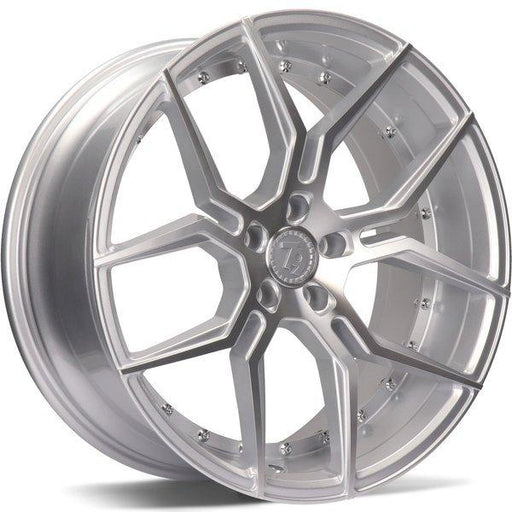 79Wheels-SV-D-Silver-Front-Polished-Silver-20x9-66.6-wheels-rims-felger-FelgGiganten