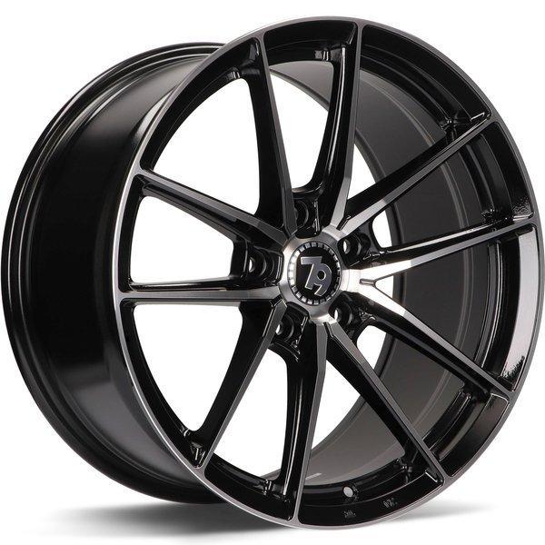 79Wheels-SCF-A-Black-Front-Polished-Black-18x8-66.6-wheels-rims-felger-FelgGiganten