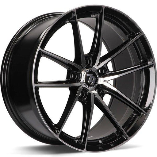 79Wheels-SCF-A-Black-Front-Polished-Black-18x9-66.6-wheels-rims-felger-FelgGiganten