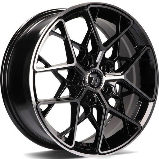 79Wheels-SCF-C-Black-Front-Polished-Black-17x7-73.1-wheels-rims-felger-FelgGiganten