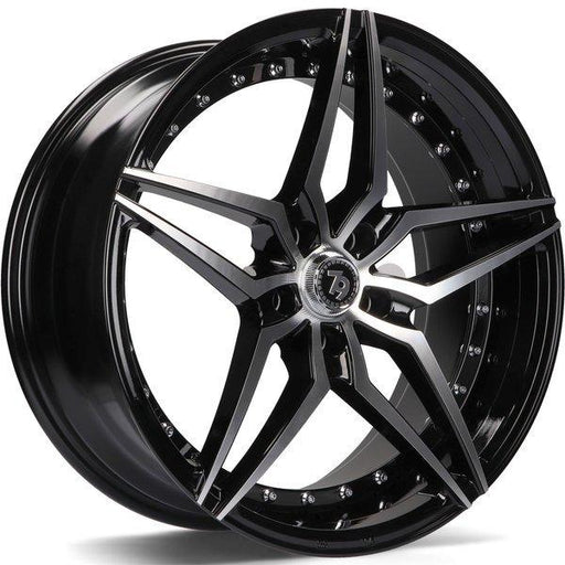 79Wheels-SV-AR-Black-Front-Polished-Black-19x8.5-74.1-wheels-rims-felger-FelgGiganten