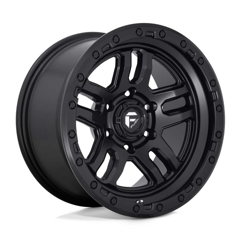 Felger-Fuel-1PC-AMMO-Matte-Black-18x9-6x139.7-et1-106.1