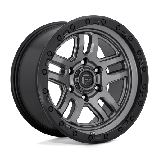 Felger-Fuel-1PC-AMMO-Matte-Gun-Metal-Black-Bead-Ring-18x9-6x139.7-12-106.1