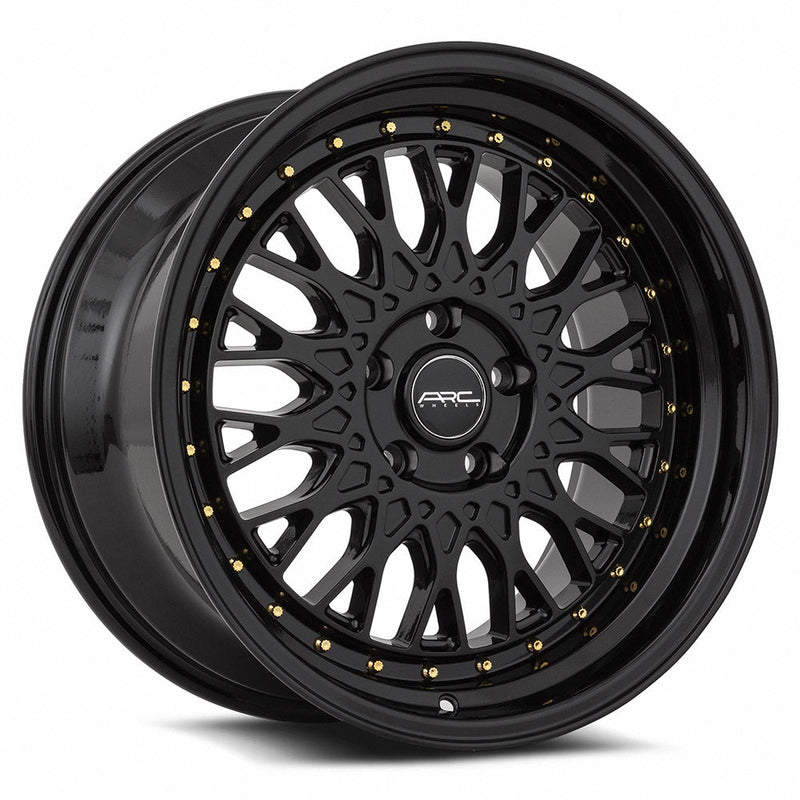 ARC-AR1-All-Black-Gold-Rivet-Black-17x9.5-73.1-wheels-rims-felger-FelgGiganten