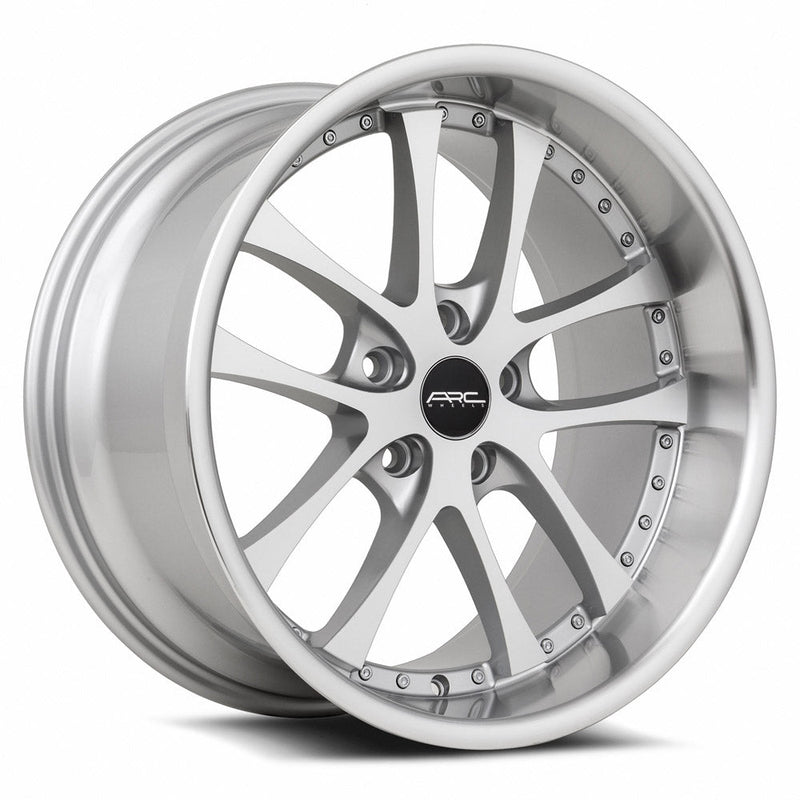 ARC-AR5-Silver-Machine-Face-Lip-Chrome-Rivet-Silver-18x9.5-73.1-wheels-rims-felger-FelgGiganten