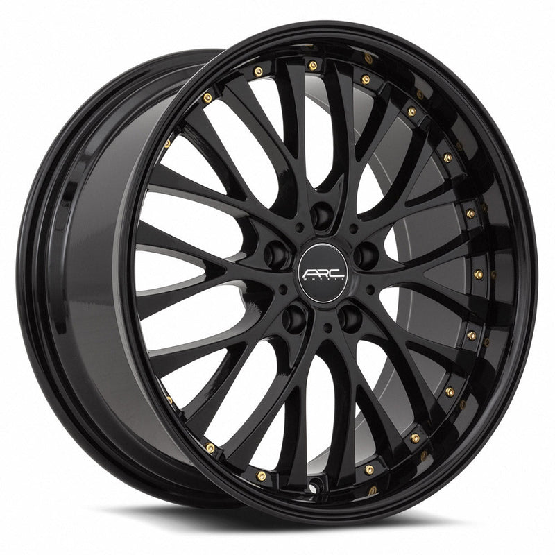 ARC-AR6-All-Black-Gold-Rivet-Black-18x8-73.1-wheels-rims-felger-FelgGiganten
