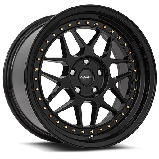ARC-AR9-All-Black-Gold-Rivet-Black-18x9.5-73.1-wheels-rims-felger-FelgGiganten