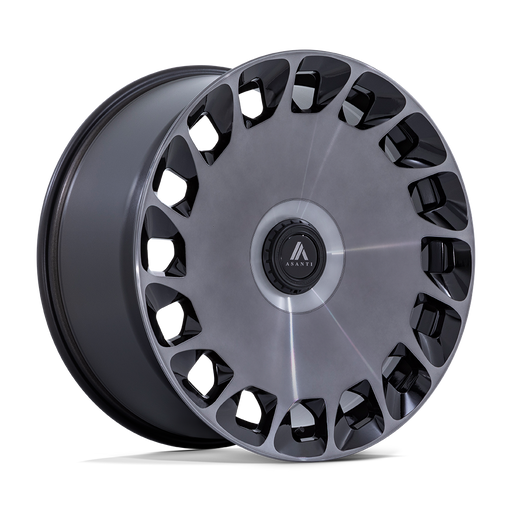 Felger-Asanti-Black-ARISTOCRAT-Gloss-Black-Machined-Face-With-Ddt-22x9-5x112/5x120-et38-74.1