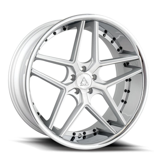Azad-AZ1029-Silver-Brushed-w/Chrome-Lip-Silver-20x10.5-72.56-wheels-rims-felger-FelgGiganten