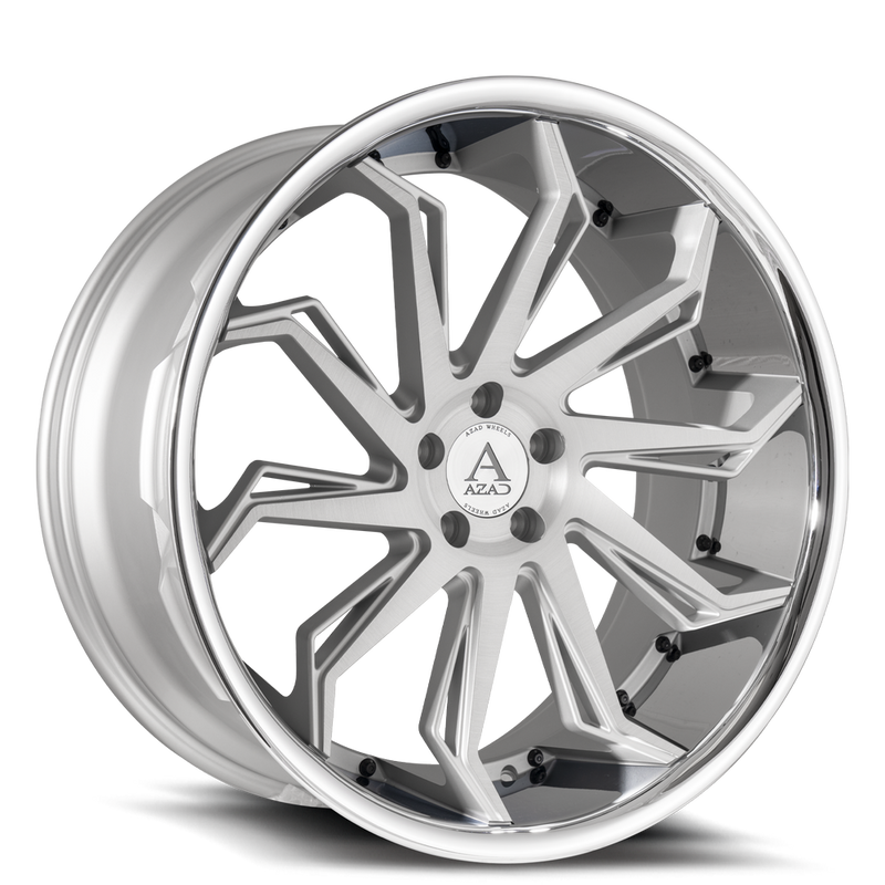Azad-AZ1101-Brushed-Silver-w/-Chrome-Lip-Silver-20x10.5-73.1-wheels-rims-felger-FelgGiganten