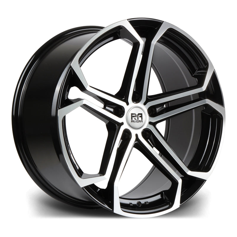 Riviera-ATLAS-Black-Polished-20x10-5x120-ET45-72.6mm-felger-wheels-rims