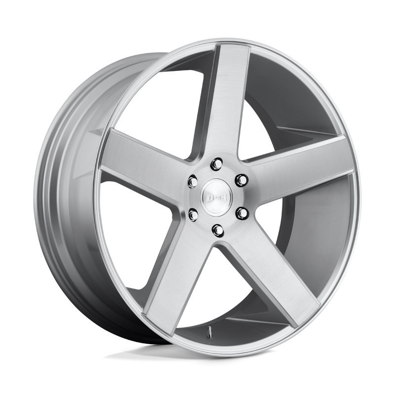 Felger-DUB-1PC-BALLER-Gloss-Silver-Brushed-24x8.5-6x139.7-et30-78.1