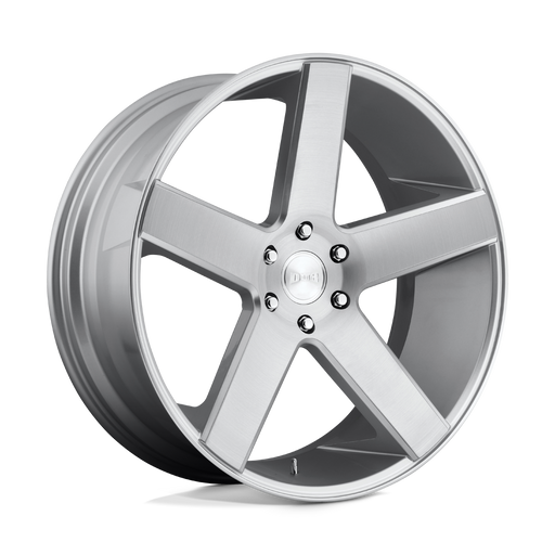 Felger-DUB-1PC-BALLER-Gloss-Silver-Brushed-24x8.5-6x139.7-et30-78.1