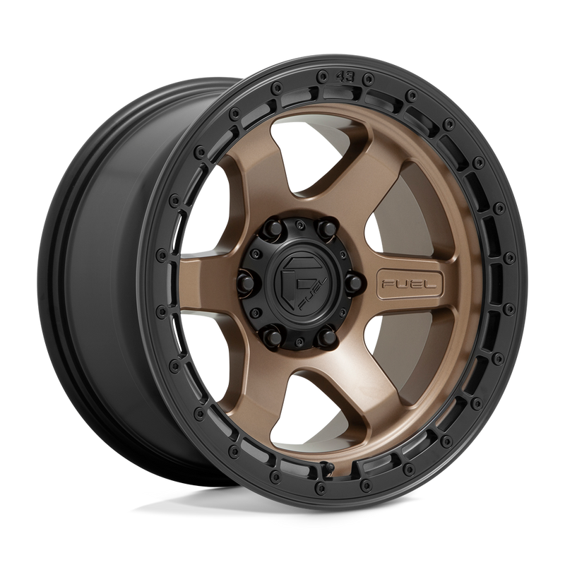 Felger-Fuel-1PC-BLOCK-Matte-Bronze-With-Black-Ring-17x9-5x127-12-71.5