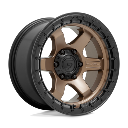 Felger-Fuel-1PC-BLOCK-Matte-Bronze-With-Black-Ring-17x9-5x127-12-71.5