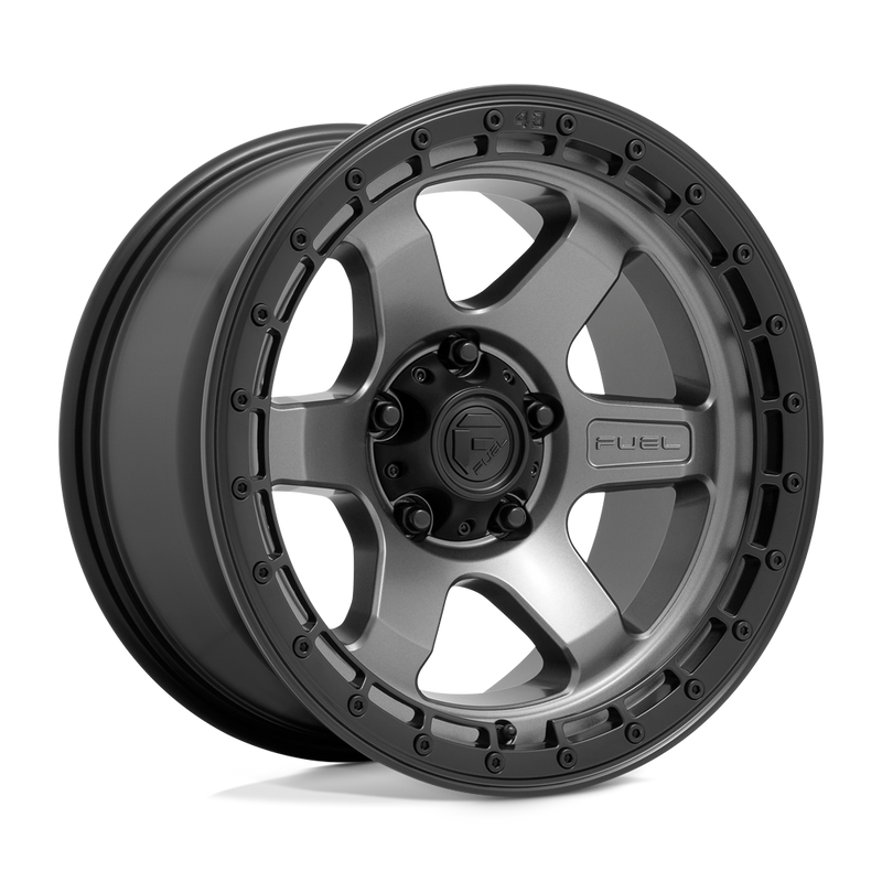 Felger-Fuel-1PC-BLOCK-Matte-Gunmetal-With-Black-Ring-18x8.5-5x127-12-71.5