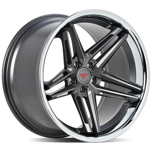 Ferrada-CM1-Matte-Graphite-/-Chrome-Lip-Black-20x10.5-73.1-wheels-rims-felger-FelgGiganten