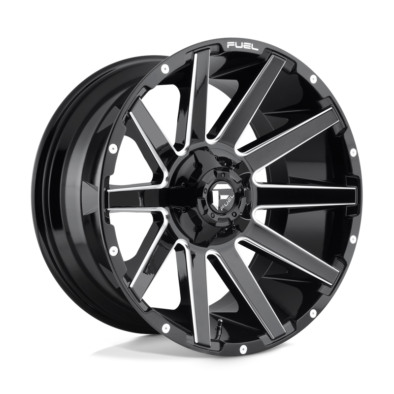 Felger-Fuel-1PC-CONTRA-Gloss-Black-Milled-20x9-6x135/6x139.7-et2-106.1
