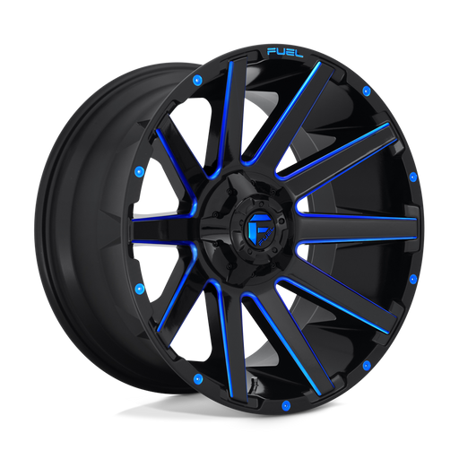 Felger-Fuel-1PC-CONTRA-Gloss-Black-Blue-Tinted-Clear-18x10.5-6x135/6x139.7-12-106.1