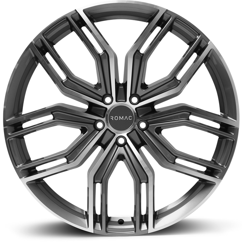 Romac Catalina Grey/Polish - 22x9.5 | 5x120 | +40 | 72.6mm