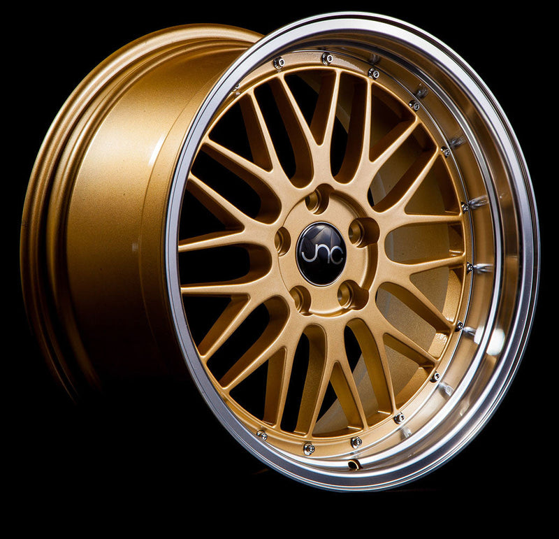 JNC JNC005 Gold Machined Lip - 17x8.5 | 5x114.3 | +30 | 73.1mm