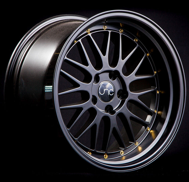 JNC-JNC005-Black-Gold-Rivets-Black-18x9-73.1-wheels-rims-felger-FelgGiganten