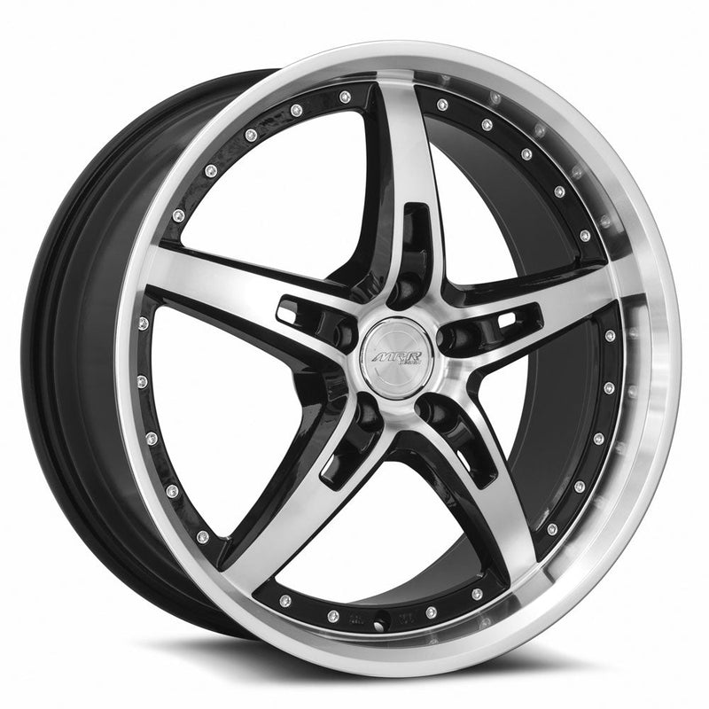MRR-GT5-Black-Machine-Face-Lip-Black-19x8.5-73.1-wheels-rims-felger-FelgGiganten