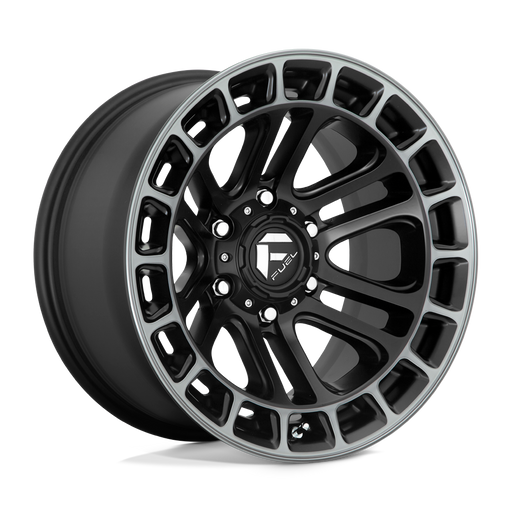 Felger-Fuel-1PC-D720-HEATER-Matte-Black-Double-Dark-Tint-Machined-17x9-6x139.7-12-106.1
