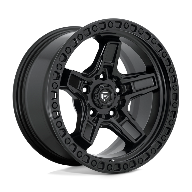 Felger-Fuel-1PC-KICKER-Matte-Black-17x9-5x127-12-71.5