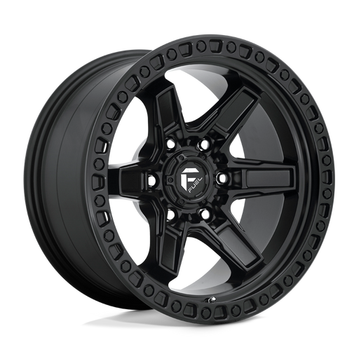 Felger-Fuel-1PC-KICKER-Matte-Black-17x9-6x139.7-et1-106.1