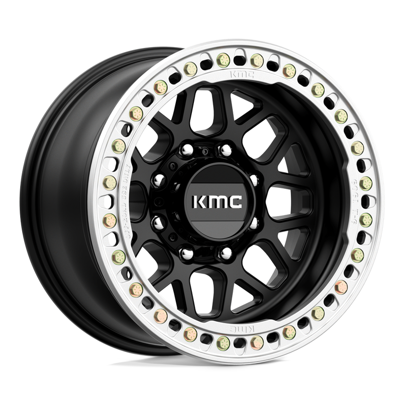 Felger-KMC-KM235-Satin-Black-17x8.5-8x165.1-38-125.1