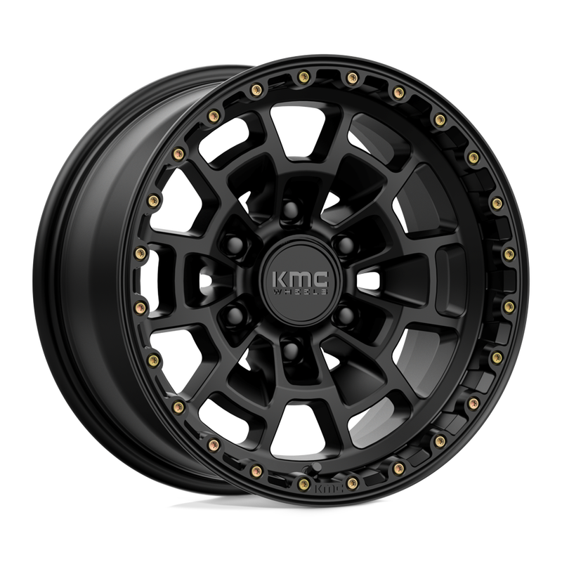 Felger-KMC-KM718-Satin-Black-17x9-6x139.7-et0-106.1
