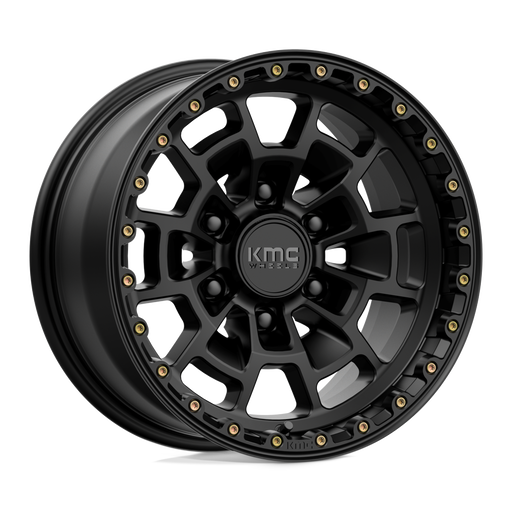 Felger-KMC-KM718-Satin-Black-17x9-6x139.7-et0-106.1