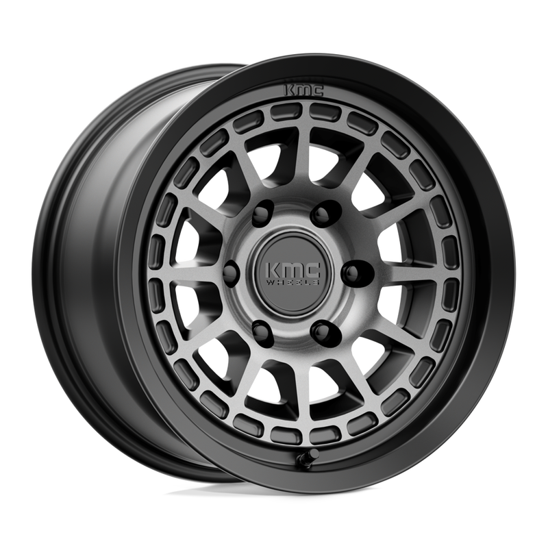 Felger-KMC-KM719-Satin-Black-With-Gray-Tint-17x8.5-5x127-et0-71.5