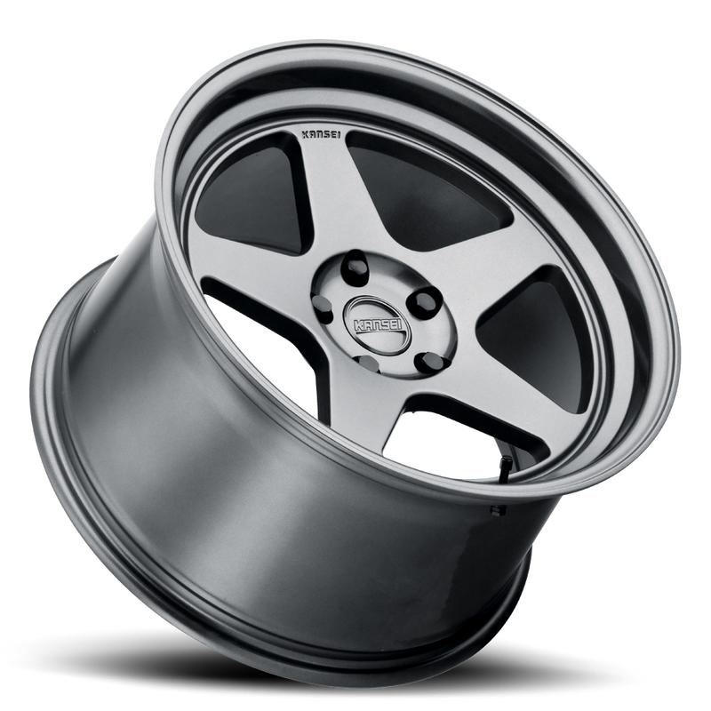 KANSEI Knp Gloss Gunmetal - 19x10.5 | 5x120 | +35 | 72.56mm