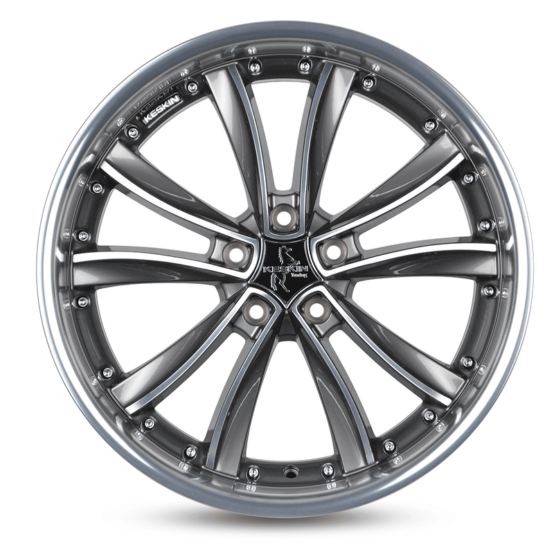 Keskin KT13 Palladium Front Polish - 19x8 | 5x112 | +30 | 66.5mm
