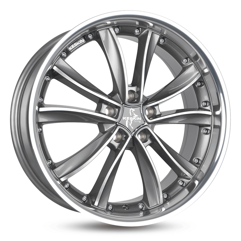 Keskin KT13 Palladium Front Polish - 19x8 | 5x112 | +30 | 66.5mm