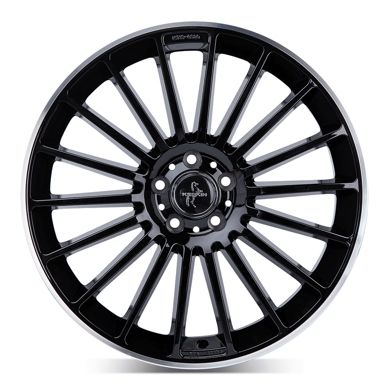 Keskin KT15 Black Lip Polish - 17x7 | 5x112 | +38 | 66.6mm