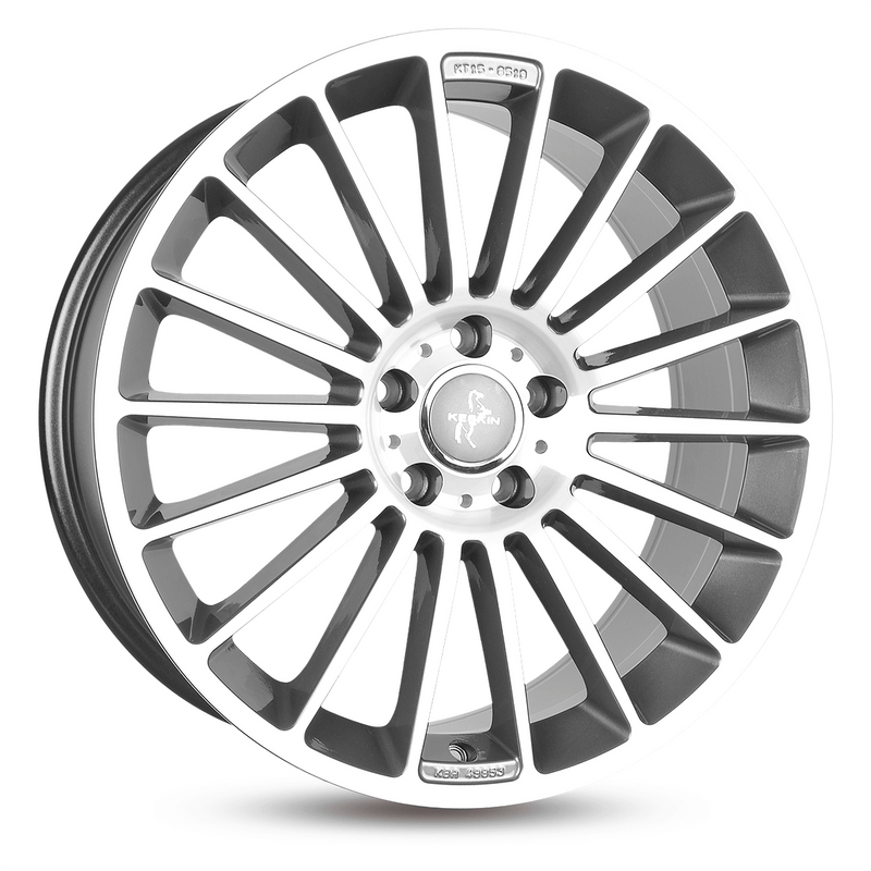 Keskin KT15 Palladium Front Polish - 17x7 | 5x112 | +38 | 66.6mm