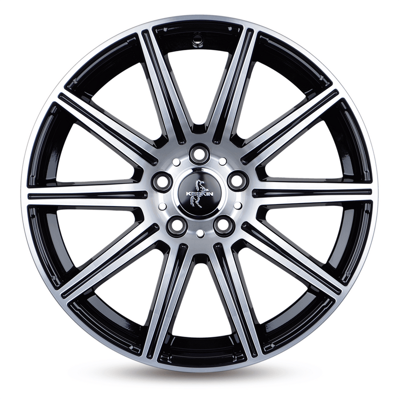 Keskin KT16 Black Front Polish - 18x8 | 5x112 | +45 | 66.6mm