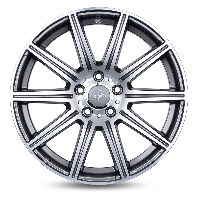 Keskin KT16 Palladium Front Polish - 19x8.5 | 5x112 | +45 | 66.6mm
