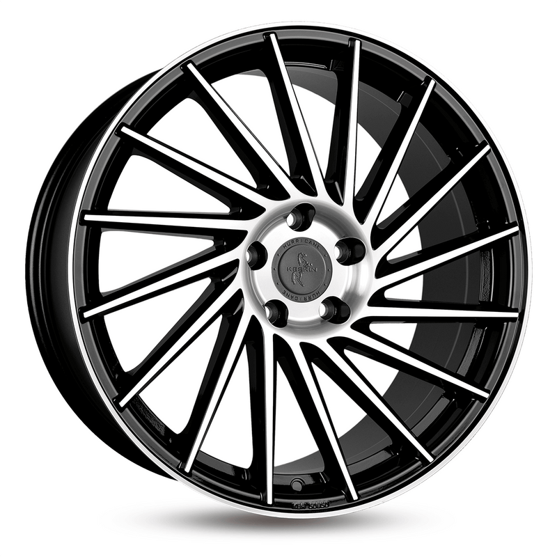Keskin KT17  Black Front Polish - 20x9 | 5x120 | +38 | 74.1mm