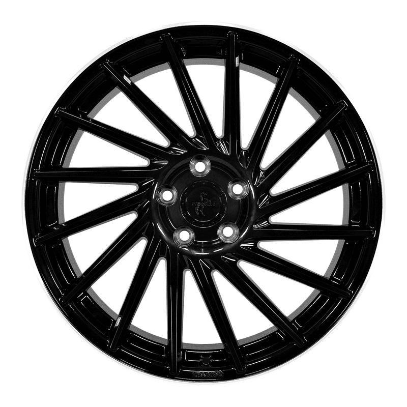 Keskin KT17 Black Lip Polish - 18x8 | 5x112 | +45 | 72.6mm