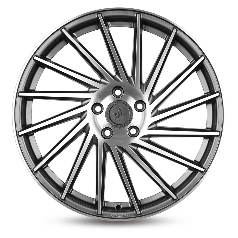 Keskin KT17 Palladium Front Polish - 18x8 | 5x114.3 | +40 | 72.6mm